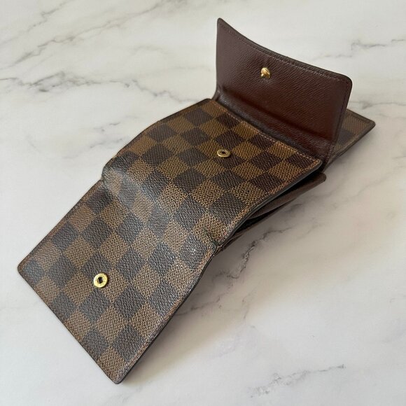 Louis Vuitton Damier Ebene Porto Monevier Cult Credit Bifold Wallet - Picture 4 of 6